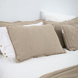 DECORATIVE PILLOWCASE 70X50 CM BEIGE