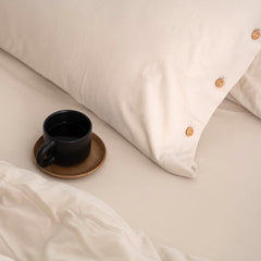 BEIGE DREAM FITTED SHEET