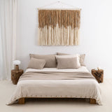 DWUKOLOROWY KILIM NA ŚCIANĘ 120x90CM