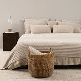 LARGE ROUND SEAGRASS BASKET