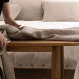 PLED GŁADKI BEŻOWY