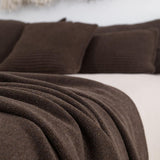 PLED GŁADKI BRĄZOWY