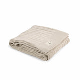  BLANKET WITH CLASSIC BRAID BEIGE