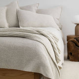 CREAM knitted blanket