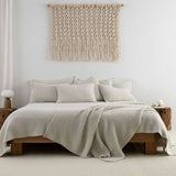 CREAM knitted blanket