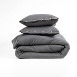 POŚCIEL PODWÓJNA SENNE MARZENIE GRAFITOWA