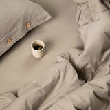 POŚCIEL PODWÓJNA SENNE MARZENIE SZAROBEŻOWA