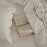 SINGLE BEDDING SET DREAM ECRU