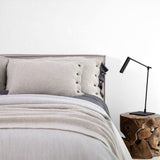 POSZEWKA 60X40 KLASYCZNA PREMIUM KREMOWO-SZARA