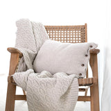 POSZEWKA 60X40 KLASYCZNA PREMIUM KREMOWO-SZARA