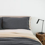 PILLOWCASE 90X50 CLASSIC PREMIUM GRAPHITE