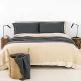 PILLOWCASE 90X50 CLASSIC PREMIUM GRAPHITE