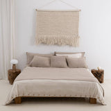 POSZEWKA GŁADKA 60X40 CM BEŻOWA