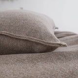 POSZEWKA GŁADKA 60X40 CM BEŻOWA