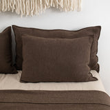 POSZEWKA GŁADKA 60X40 CM BRĄZOWA