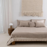 POSZEWKA GŁADKA 70X50 CM BEŻOWA