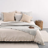 LARGE WOOL PILLOWCASE BEIGE