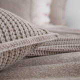 POSZEWKA ZE SPLOTEM 60X40 CM BEŻOWA