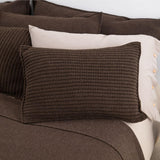 POSZEWKA ZE SPLOTEM 60X40 CM BRĄZOWA