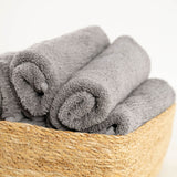 RĘCZNIK DO RĄK PREMIUM Z MIĘKKIEJ BAWEŁNY GRAFITOWY