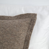 LONG WOOL PILLOWCASE BEIGE 
