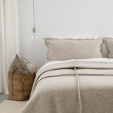 LONG WOOL PILLOWCASE CREAM
