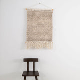 WOOLEN WALL KILIM BEIGE 70X105CM