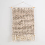 WOOLEN WALL KILIM BEIGE 70X105CM