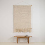 WOOLEN WOOL KILIM NATURAL 120X180CM