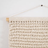 WOOLEN WALL KILIM NATURAL 70X105CM