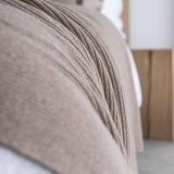 CLASSIC PREMIUM BEDSPREAD DARK BEIGE