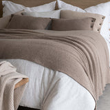 CLASSIC PREMIUM BEDSPREAD DARK BEIGE
